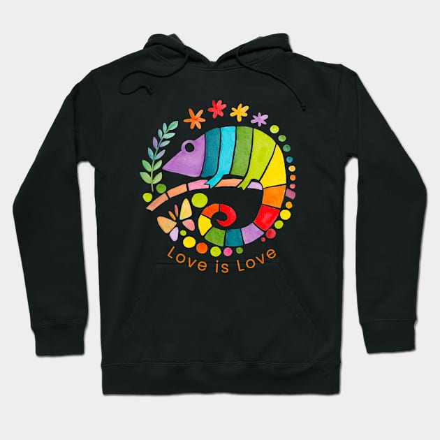 Love is Love Shirt Pride T-Shirt Gay Pride Tshirt Proud LGBTQ apparel Lesbian Pride Bi Pride Equality Shirt Pride Month Gift Rainbow shirt Hoodie by Batal Smiley Superhero